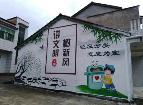 思南墙绘是现在流行的墙体广告