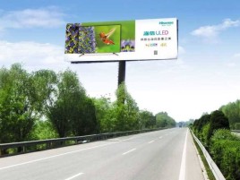 思南高速擎天柱广告牌的特点和优势