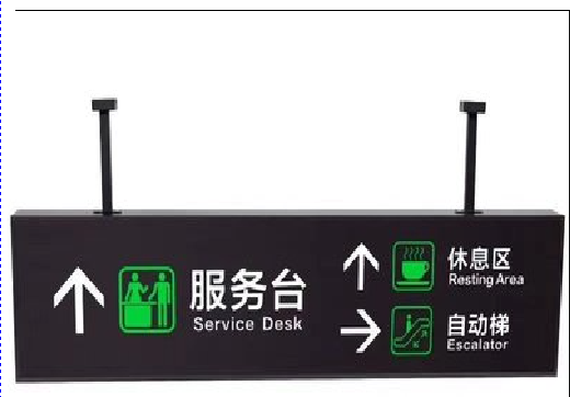 思南吊牌灯箱制作流程。