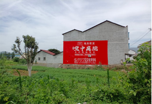 思南做墙体广告的意义