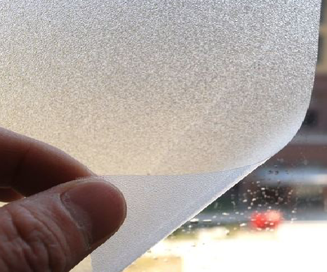 思南玻璃门外面粘广告用什么材料好？